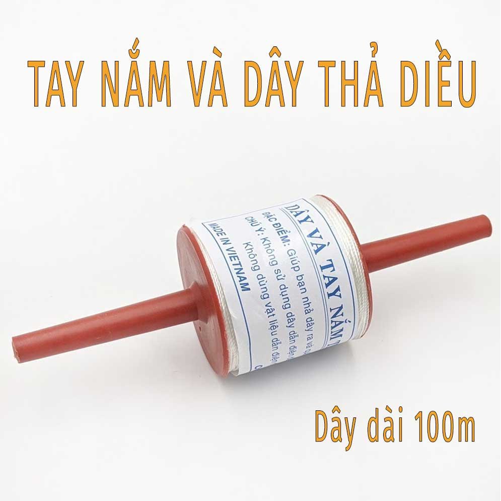 Ống Chỉ Tay Cầm Thả Diều (Dài 100m)