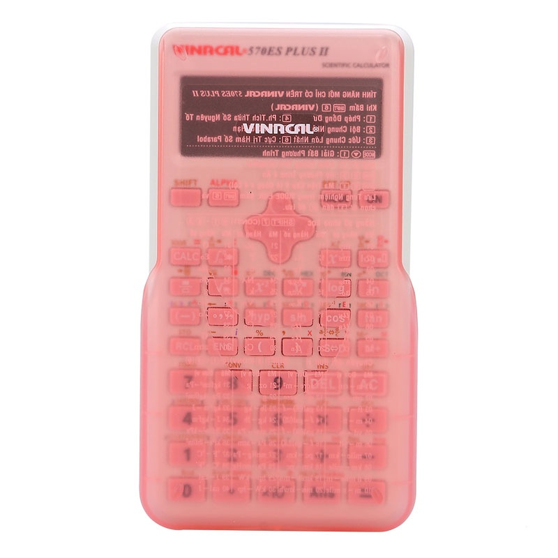Máy Tính Học Sinh Vinacal 570ES PLUS II (Chính Hãng) [452 Tính Năng] [Bảo Hành 2 Năm 1 Đổi 1]