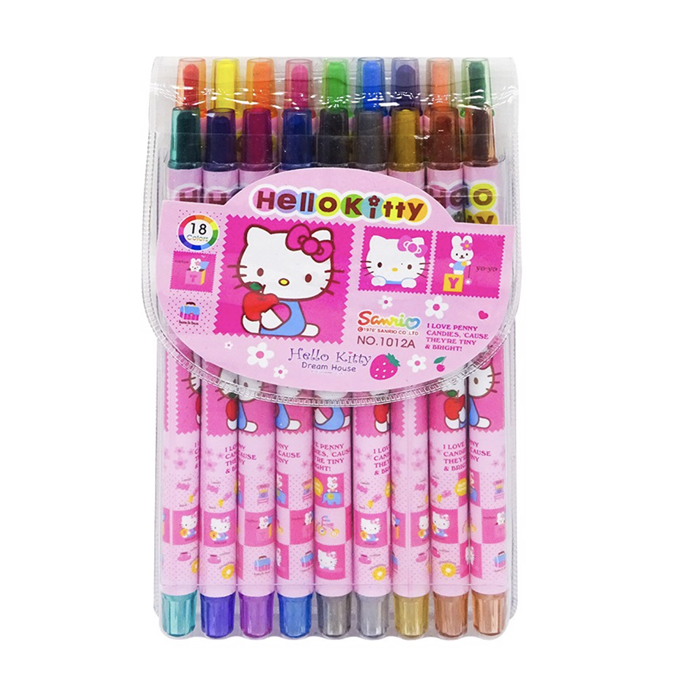 Bút Sáp Màu Stand By Me 1012 (18 Màu)