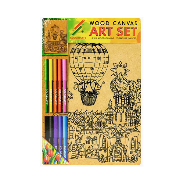 Canvas Gỗ Khinh Khí Cầu (6x9)