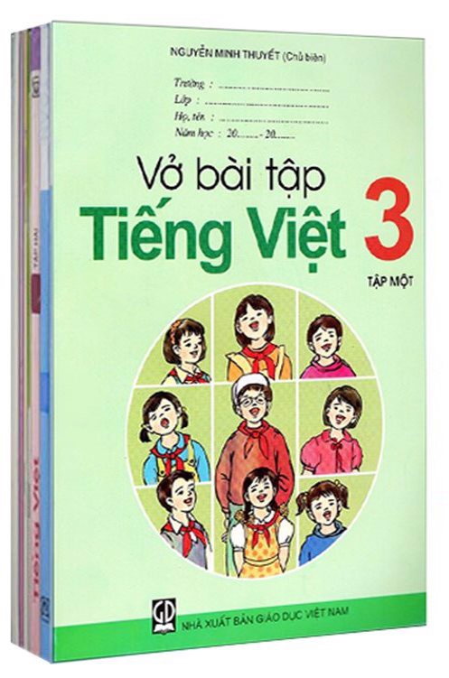Bộ Bài Tập Sách Chân Trời Sáng Tạo - Lớp 3 (Bộ Bài Tập 11 Cuốn)