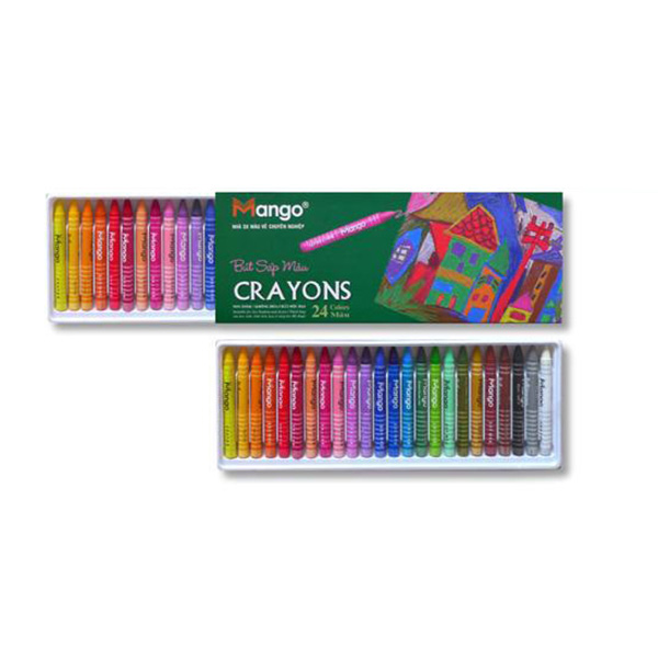 Bút Sáp Màu Mango - BST- 24M