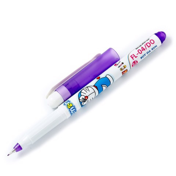 Bút Lông Kim Thiên Long Doraemon TP-FL04/DO (Mực Tím)
