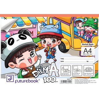 Tập Vẽ Mỹ Thuật A4 FutureBook MTA4-110 (100gsm / 20 Tờ)