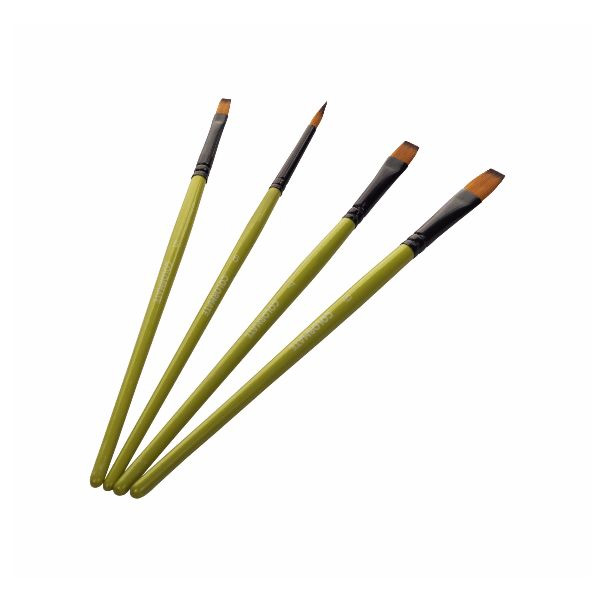 Bộ 4 Cây Cọ Vẽ Acrylic CM-04BRS-A