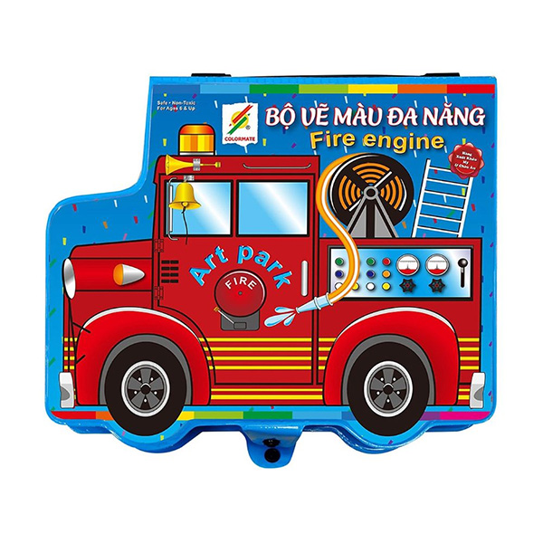 Bộ Màu Vẽ Đa Năng Hộp Nhựa CM-84PLS Colormate