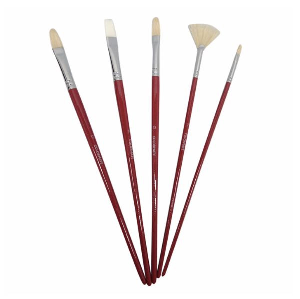 Bộ 5 Cây Cọ Vẽ Màu Sơn Dầu CM-05BRS-O