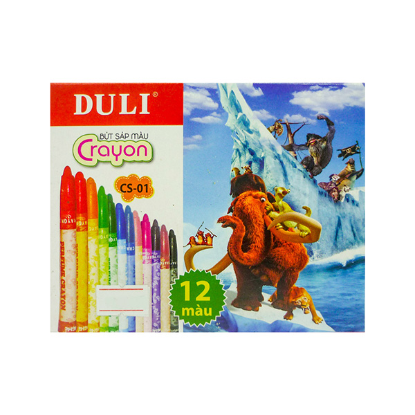 Sáp Màu Thơm Bến Nghé CS-01 (12 Màu)