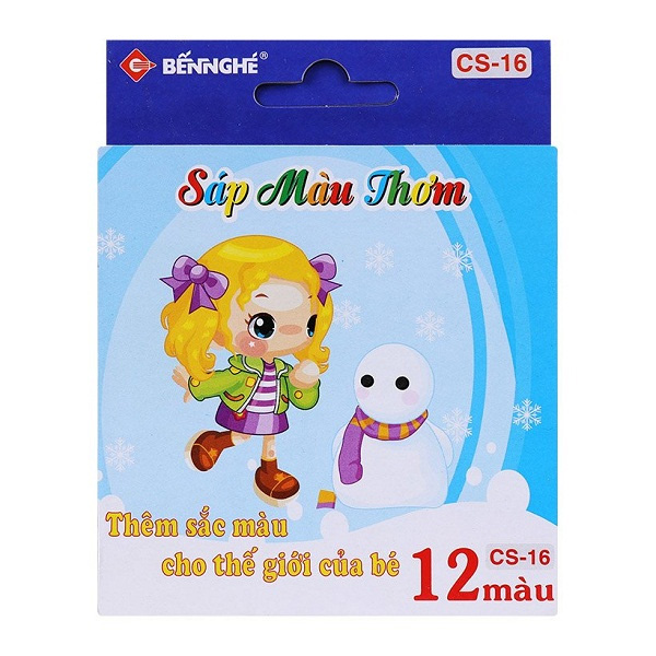 Sáp Màu Thơm Bến Nghé CS-16 (12 Màu)