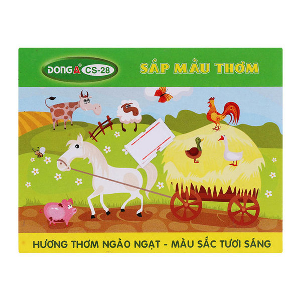 Bút Sáp Thơm DONGA CS-28 (12 Màu)