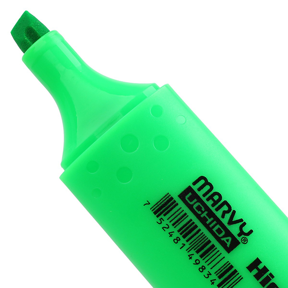 Bút Dạ Quang Marvy Uchida 55 - Màu Xanh Lá