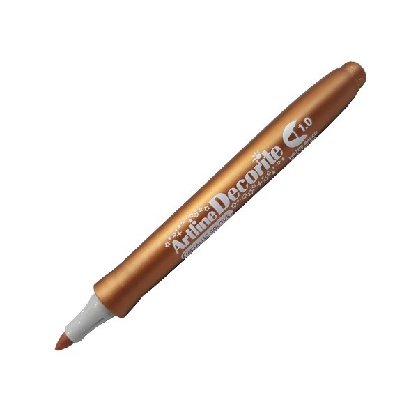Bút Vẽ Màu Nổi - Artline Decorite 1.0mm (EDFM-1 BRONZE)