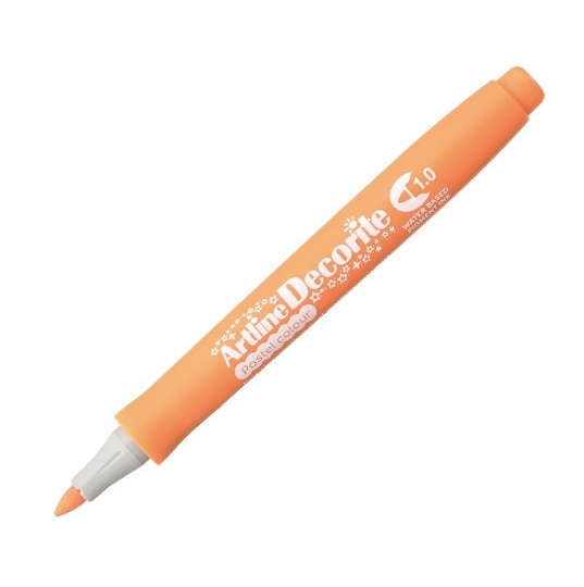 Bút Vẽ Màu Nổi - Artline Decorite 1.0mm (EDF-1 PASTEL ORANGE)