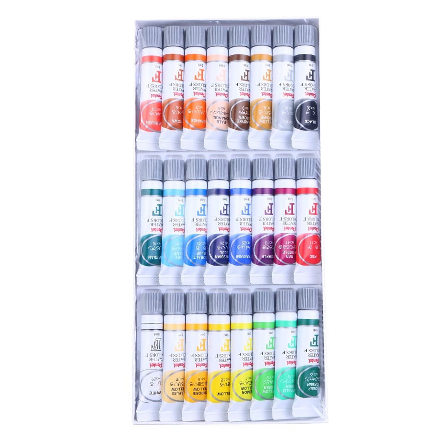 Màu Nước Pentel WFRS-24 (24 Màu) - Dạng Tuýp