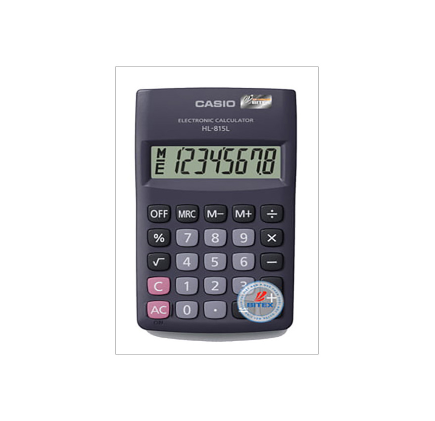 Máy Tính Casio HL-815L-BK
