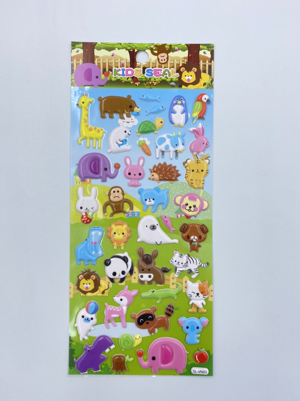 Sticker Động Vật Hoang Dã