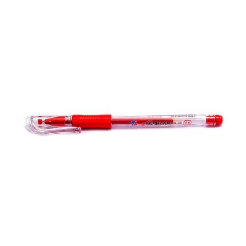 Bút Gel 0.5mm Thiên Long Sunbeam Gel-08 (Mực Đỏ)