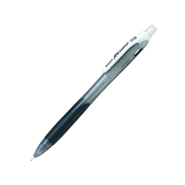 Bút Chì Bấm Pilot Rexgrip HRG10R (Thân Đen Trong)