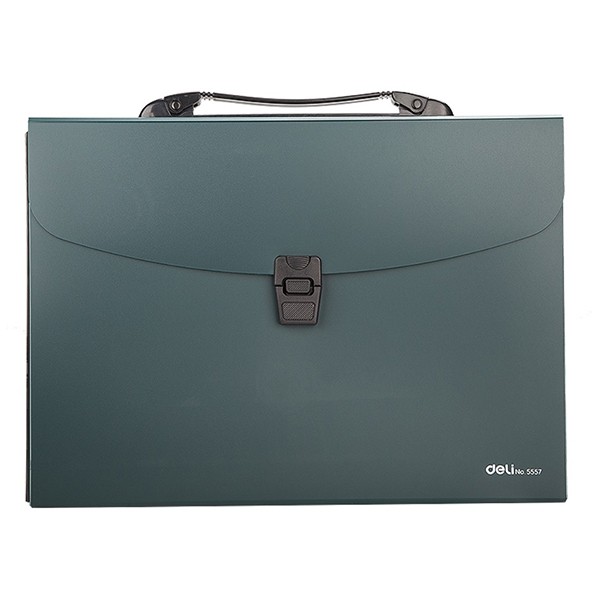 Cặp Tài Liệu Quai Xách Bóng - Deli 5557