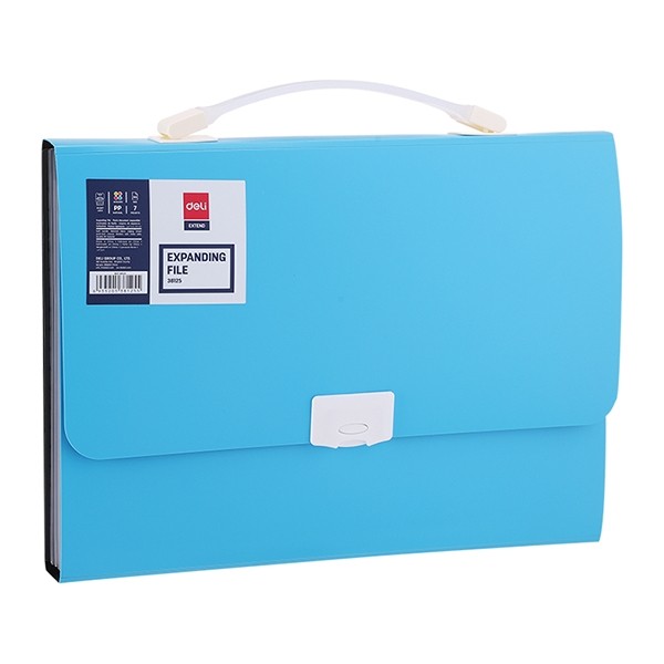 Cặp Xốp 7 Ngăn - Deli 38125