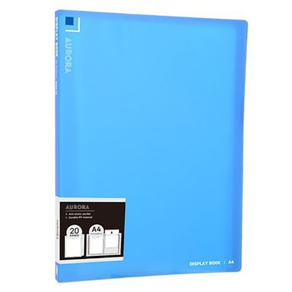 File Lá 20 Tờ Deli B02432 - Màu Xanh