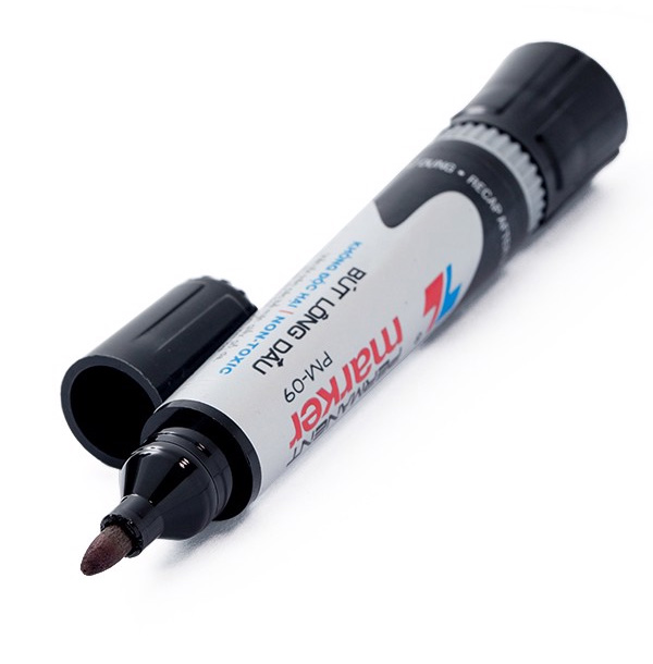 Bút Lông Dầu Thiên Long PM-09 (Mực Đen)