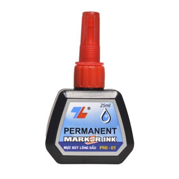 Mực Bút Lông Dầu Thiên Long PMI-01 (Màu Đỏ)