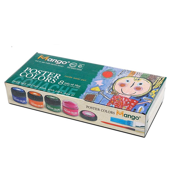 Màu Vẽ Poster 8 Màu Mango