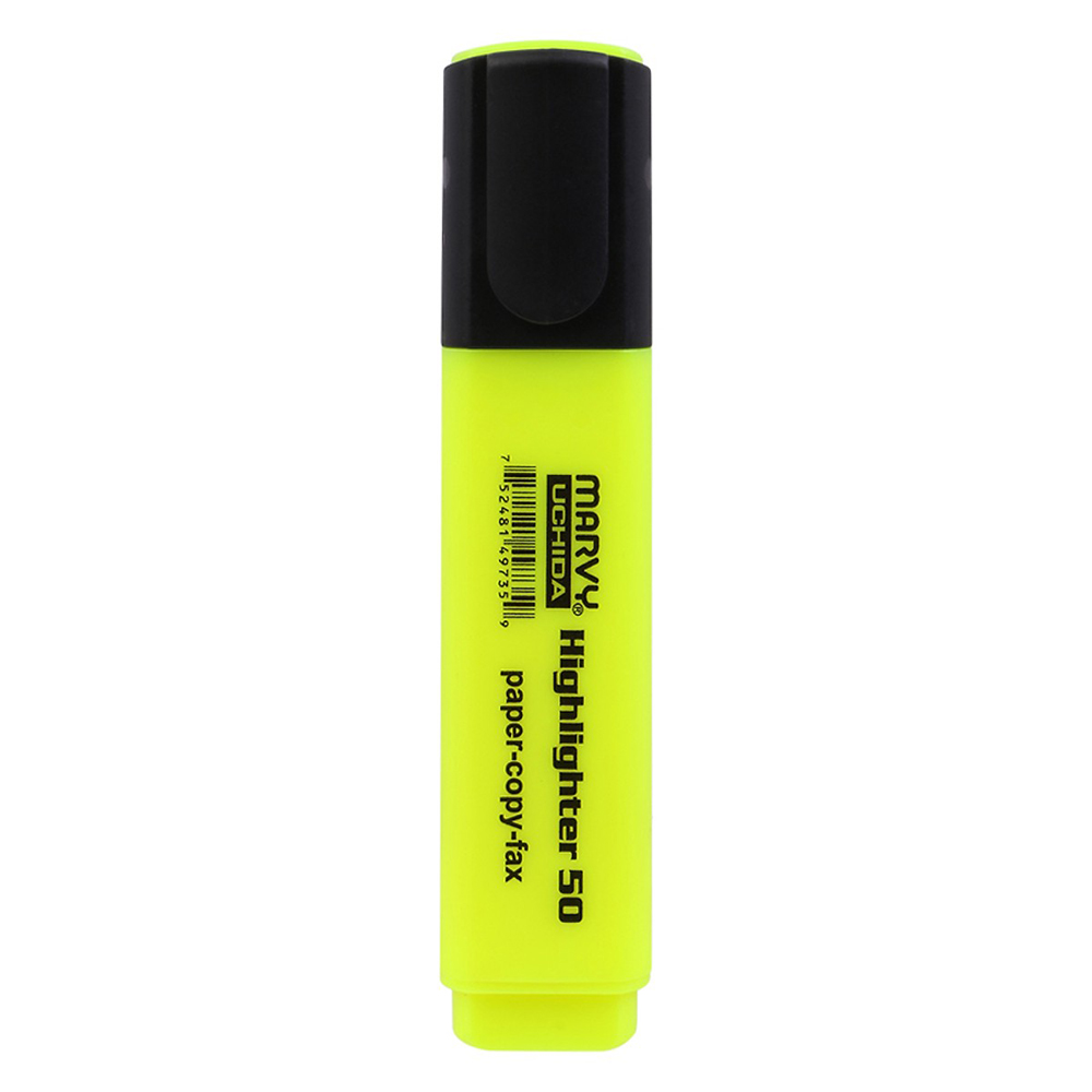 Bút Dạ Quang Marvy Uchida 50 - Màu Vàng