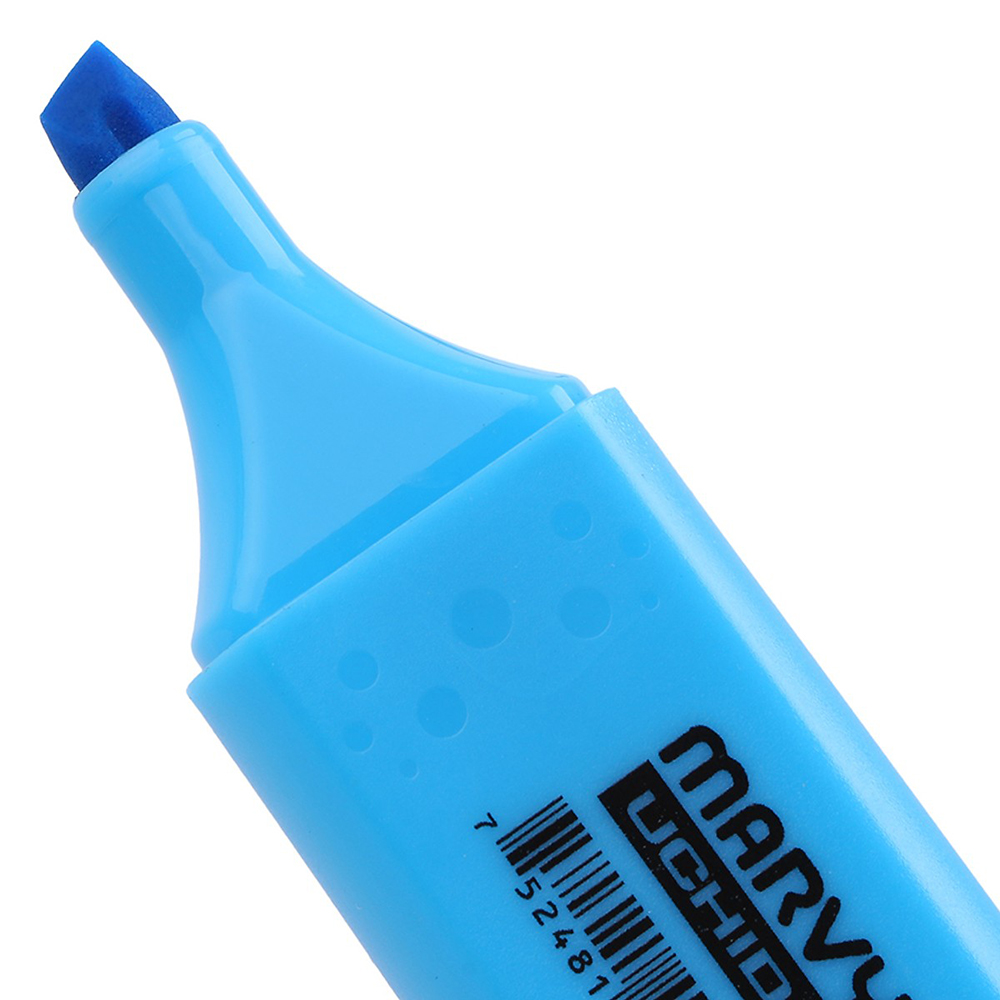 Bút Dạ Quang Marvy Uchida 50 - Màu Xanh Dương