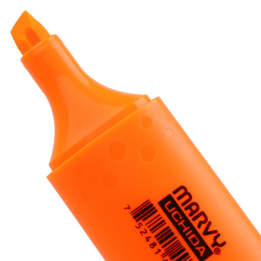 Bút Dạ Quang Marvy Uchida 55 - Màu Cam