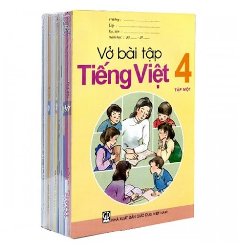 Bộ Bài Tập Sách Giáo Khoa - Lớp 4 (Bộ Bài Tập 11 Cuốn)