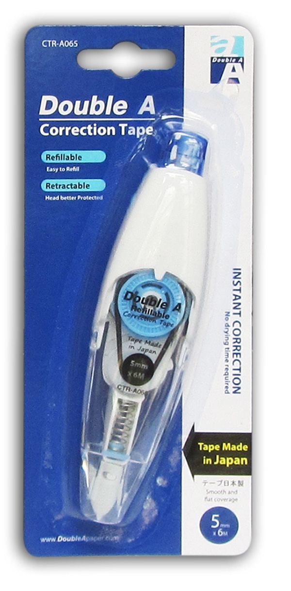 Xóa Kéo Double A CTR-A065 - Trắng