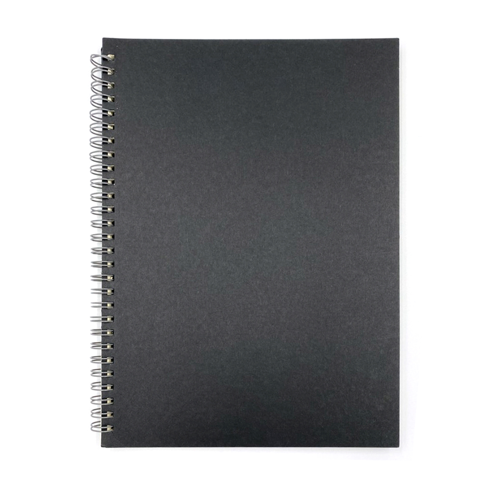 Sổ Lò Xo B5 WENZHANG 6818 (Màu Đen)