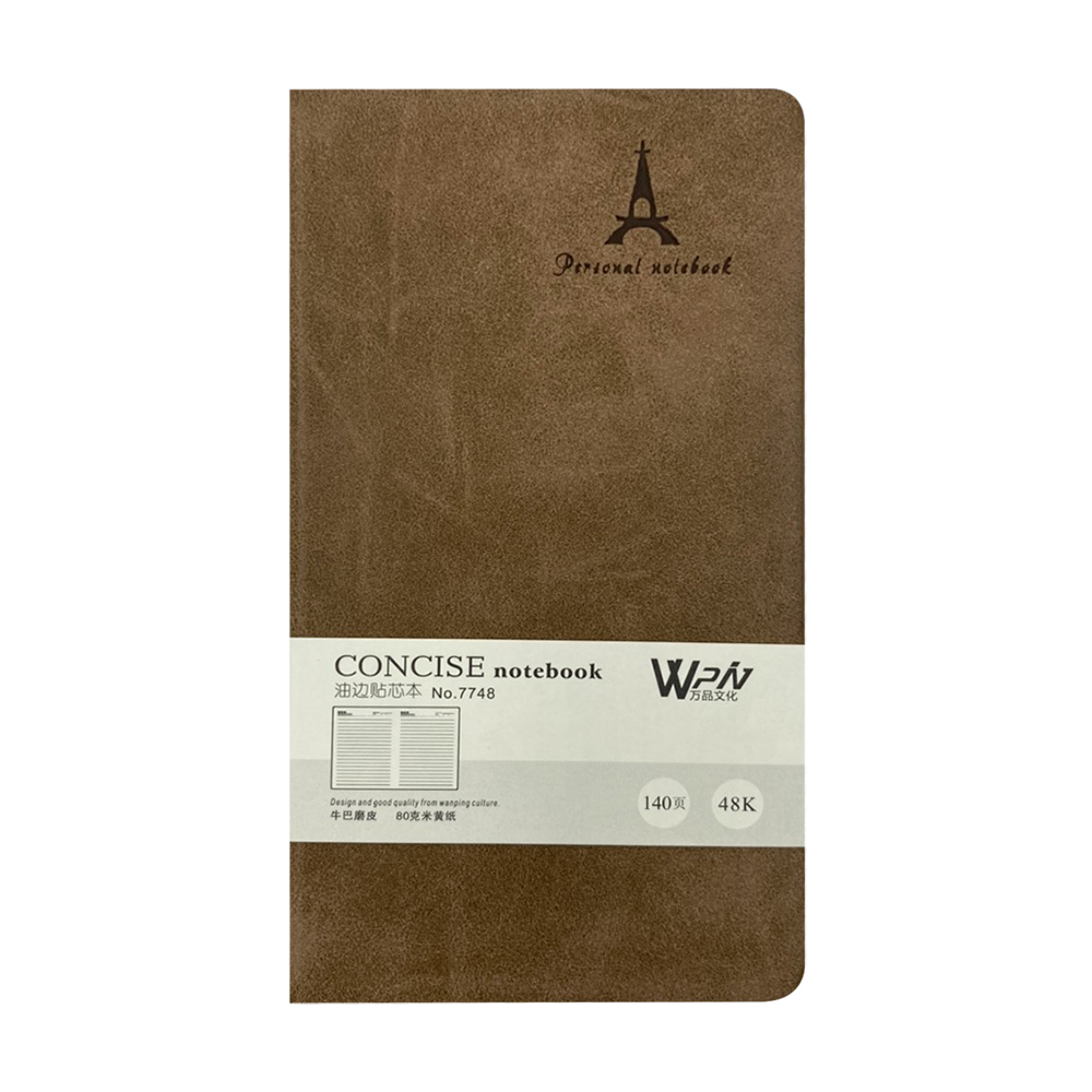 Sổ Tay Da Mịn CONCISE 7748 (Màu Xanh Rêu)