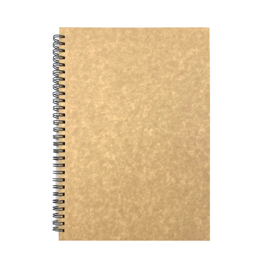 Sổ Lò Xo A5 WENZHANG 6825 (Màu Nâu)