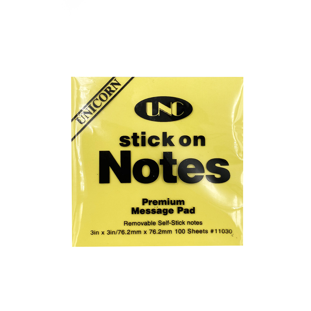 Giấy Notes UNC (3x3in)(12c/lốc)