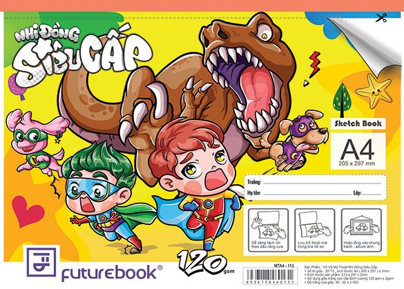 Tập Vẽ Mỹ Thuật A4 Futurebook MTA4-113 (120gms)