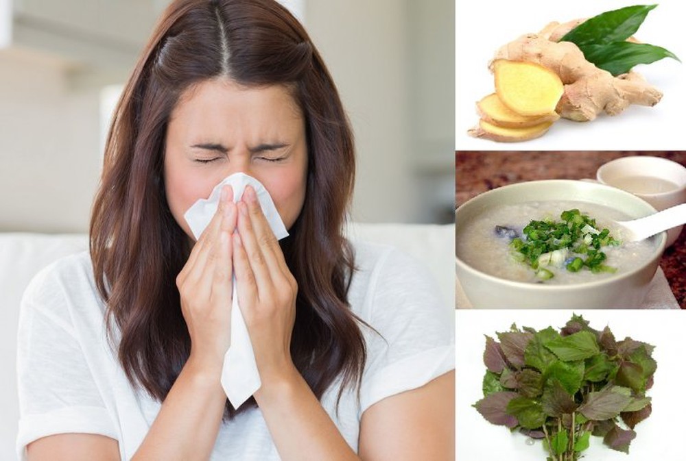 CÁC BÀI THUỐC CHỮA CẢM LẠNH ĐƠN GIẢN HIỆU QUẢ