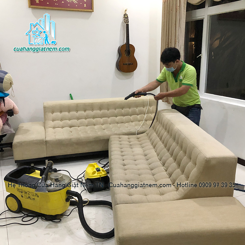 Dịch Vụ Giặt Ghế Sofa Tại Nhà Chất Lượng 5 Sao