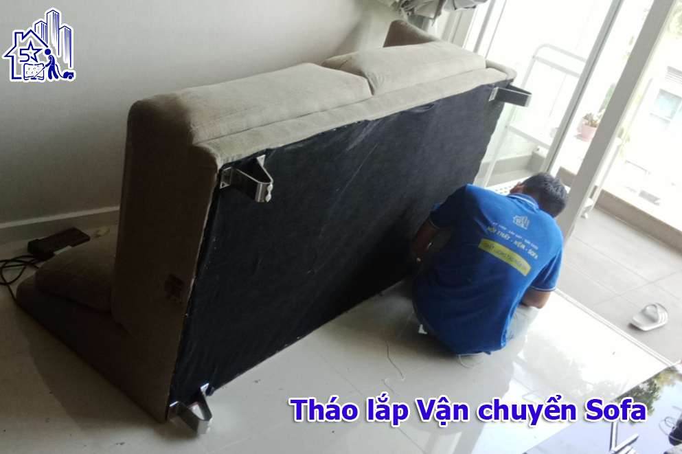 Dịch vụ tháo lắp sofa vận chuyển lên căn hộ giá rẻ tại quận 7