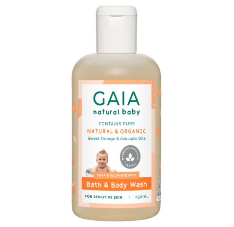 SỮA TẮM GAIA NATURAL BABY BATH & BODY WASH 250ML