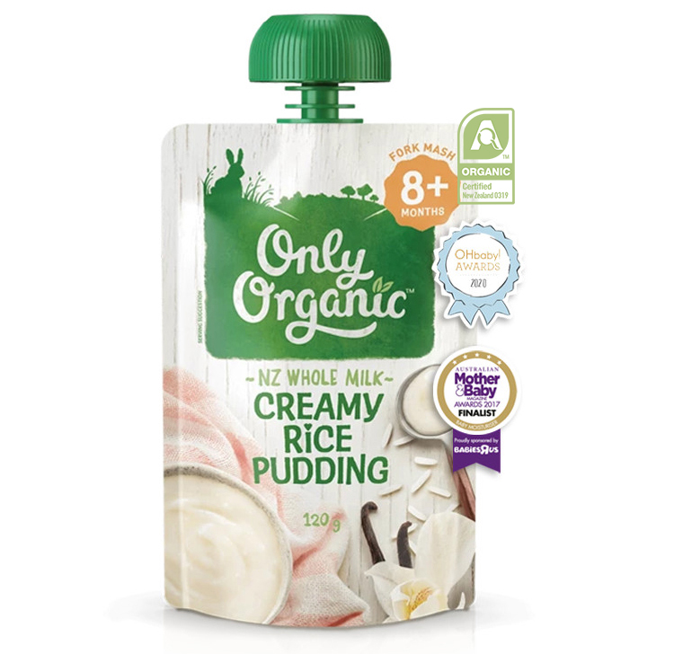PUDDING KEM GẠO NHUYỄN MỊN “ONLY ORGANIC”