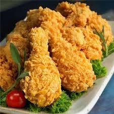 tỏi gà kfc, đùi gà kfc
