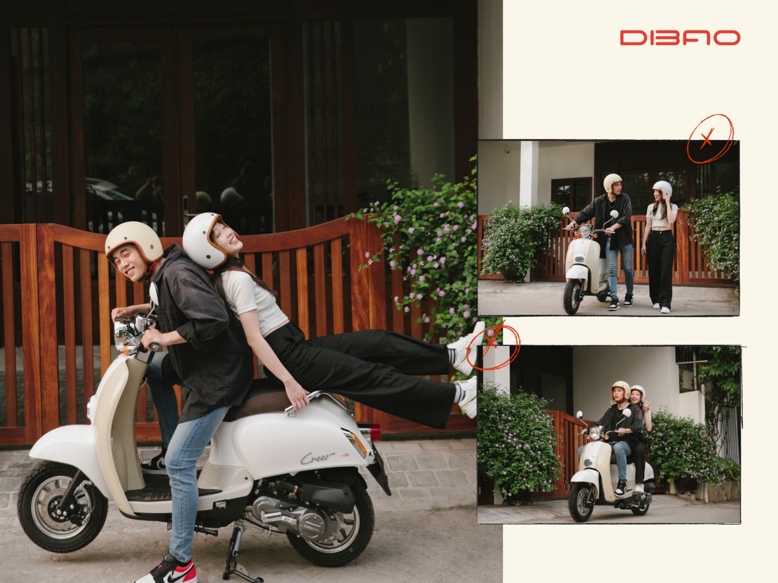 XE GA 50CC SCOOPY CAREER DIBAO PHIÊN BẢN SIÊU NỮ TÍNH 2021