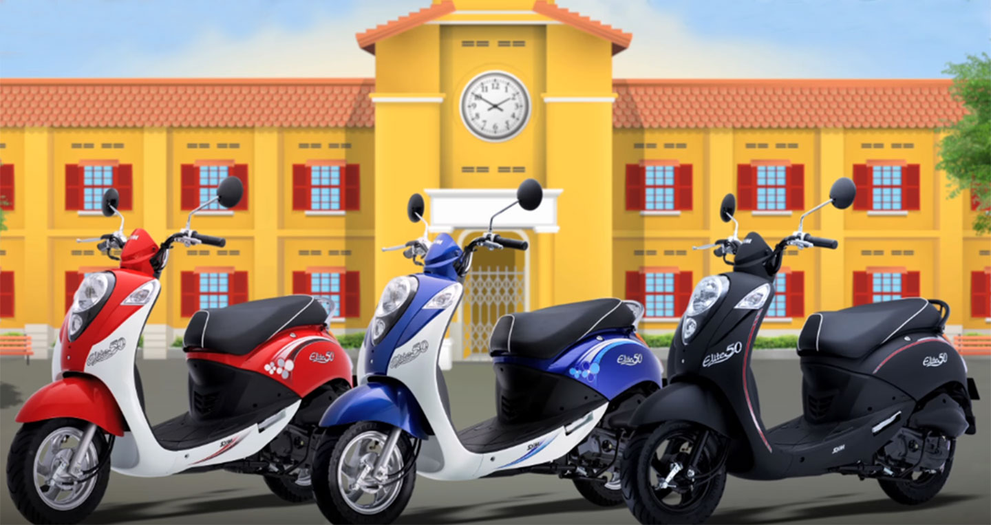 ĐÁNH GIÁ CHẤT LƯỢNG XE SYM ELITE 50CC