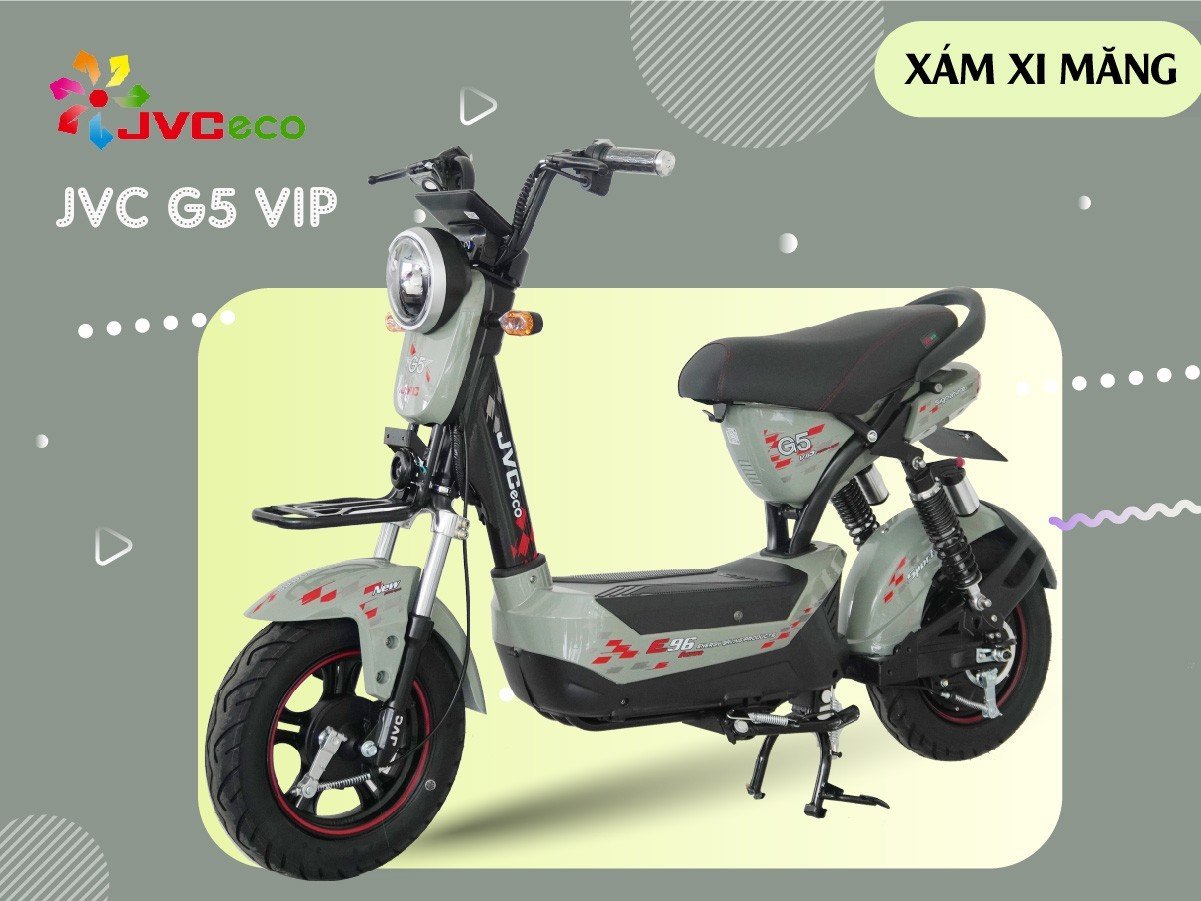 XE ĐẠP ĐIỆN JVC G5 CHILL 2025