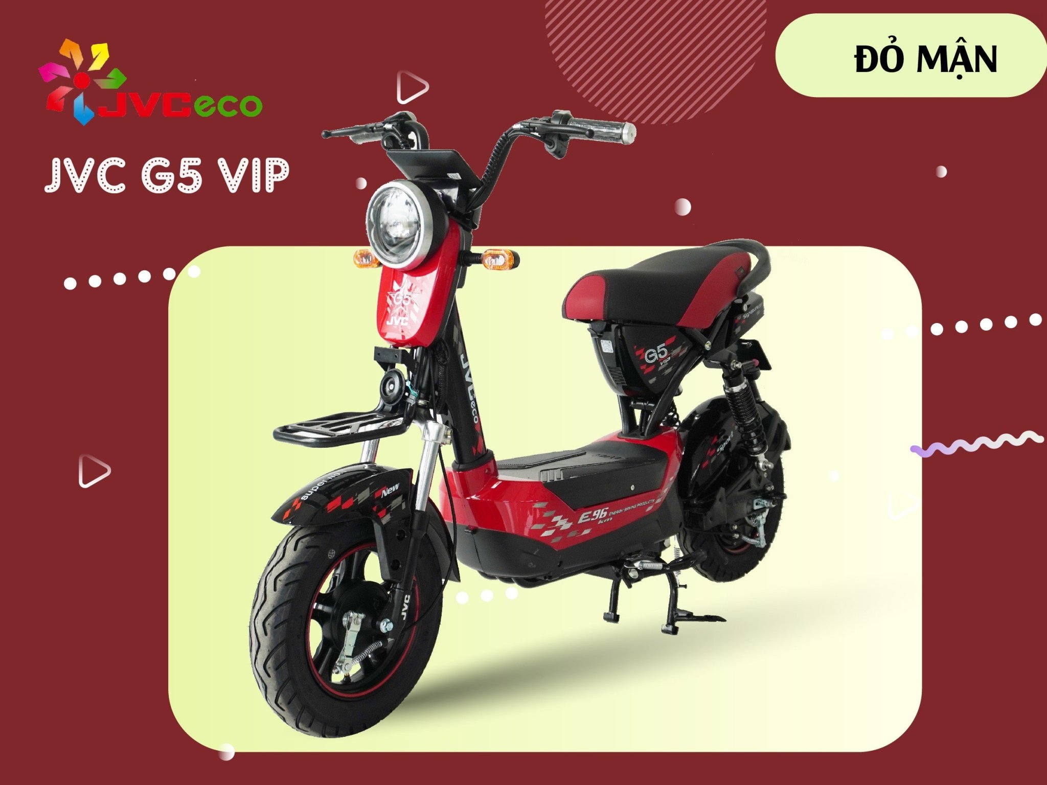 XE ĐẠP ĐIỆN JVC G5 CHILL 2025
