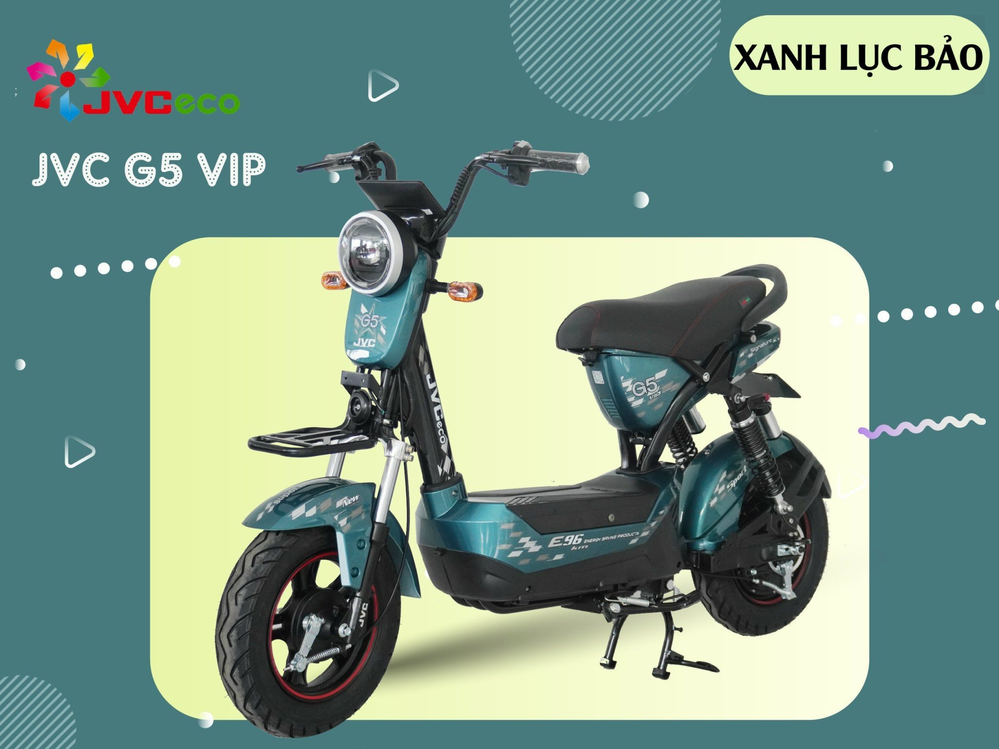 XE ĐẠP ĐIỆN JVC G5 CHILL 2025
