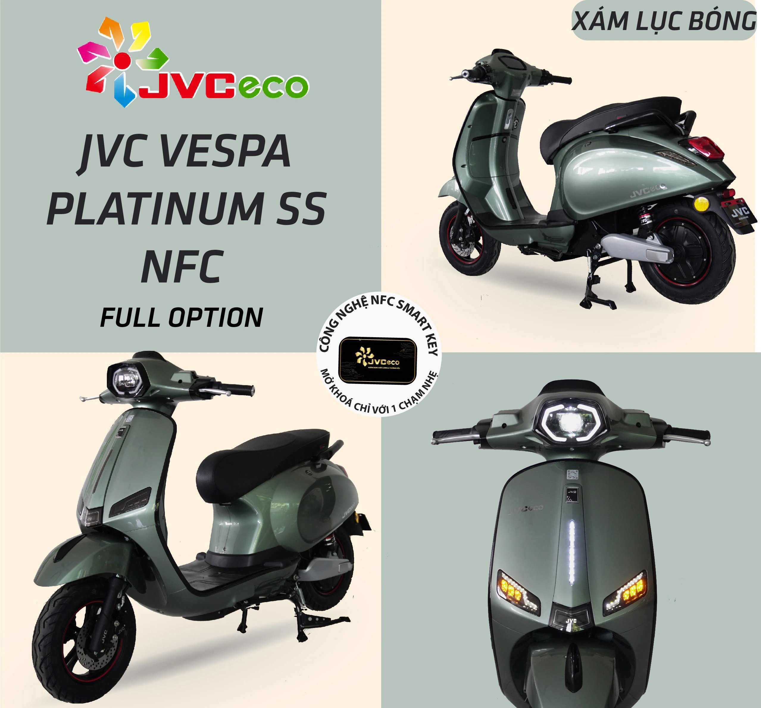 JVC VESPA PLATINUM SS NFC - FULL OPTION